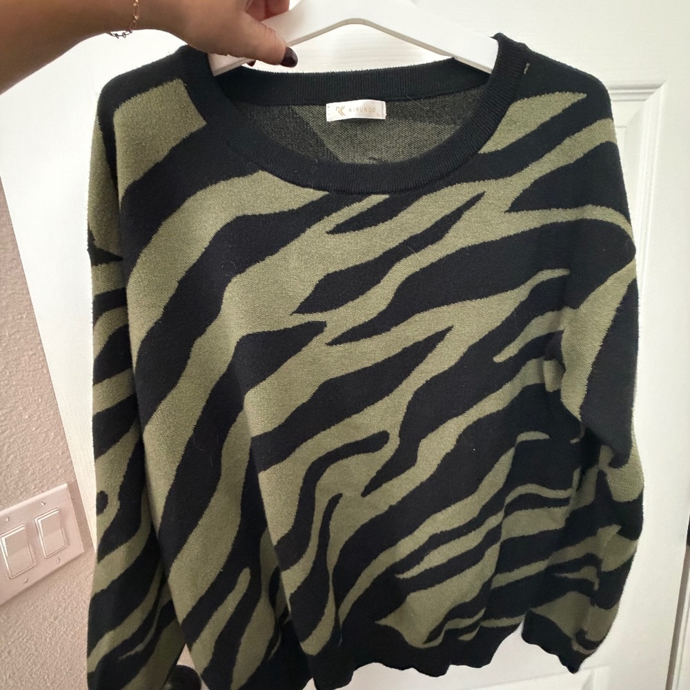 Zebra sweater